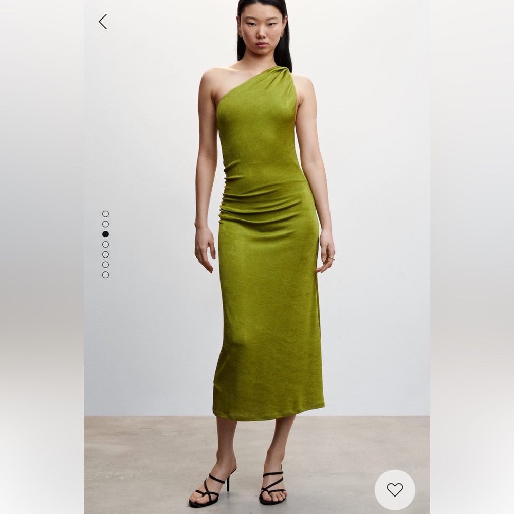 New With Tags Mango One Shoulder Dress